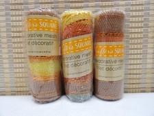 3X Crafter's Square Decorative Mesh - New - 6" x 5 yd - Multicolor