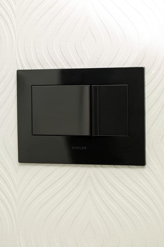 Kohler K-8857-0 Bevel Toilet Fitting, White - Picture 4 of 5