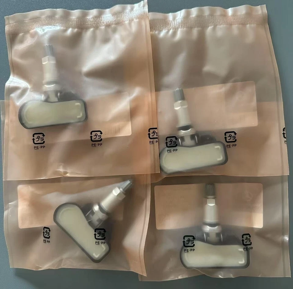 4pcs OEM A0009050030 TPMS Genuine Tire Pressure Monitoring Sensors for Benz C300 Foto 2 de 4