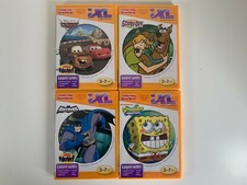Fisher Price iXL Learning System Lot of 4 Games Scooby Doo Batman Spongebob Car
