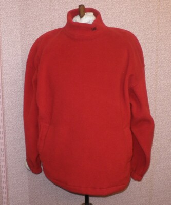 Woof Wear Polartec Fleecepullover in Rot oder Navy