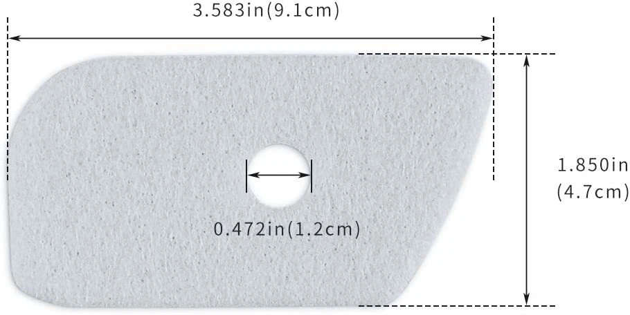 Filtro de aire 530150253 para Husqvarna 128LD 128CD 128L 124C 124L 125C 125L 125E Foto 2 de 4
