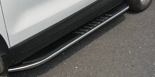 2PCS Running Boards Side Step Nerf Bars Fits For VW Atlas Teramont 2018-2025 - Picture 5 of 9