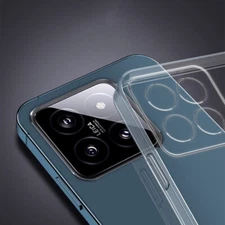 For Xiaomi Redmi Note 14 13 12 11 Pro 13T X6 Pro TPU Clear Slim Phone Case Cover