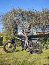 Fat Bike Elettrica Lombardo Appia 20 7V Nero Opaco