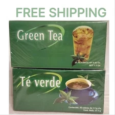 TE VERDE 2 Boxes of 25 bags, To reduce weight, Reinforced with other Herbs