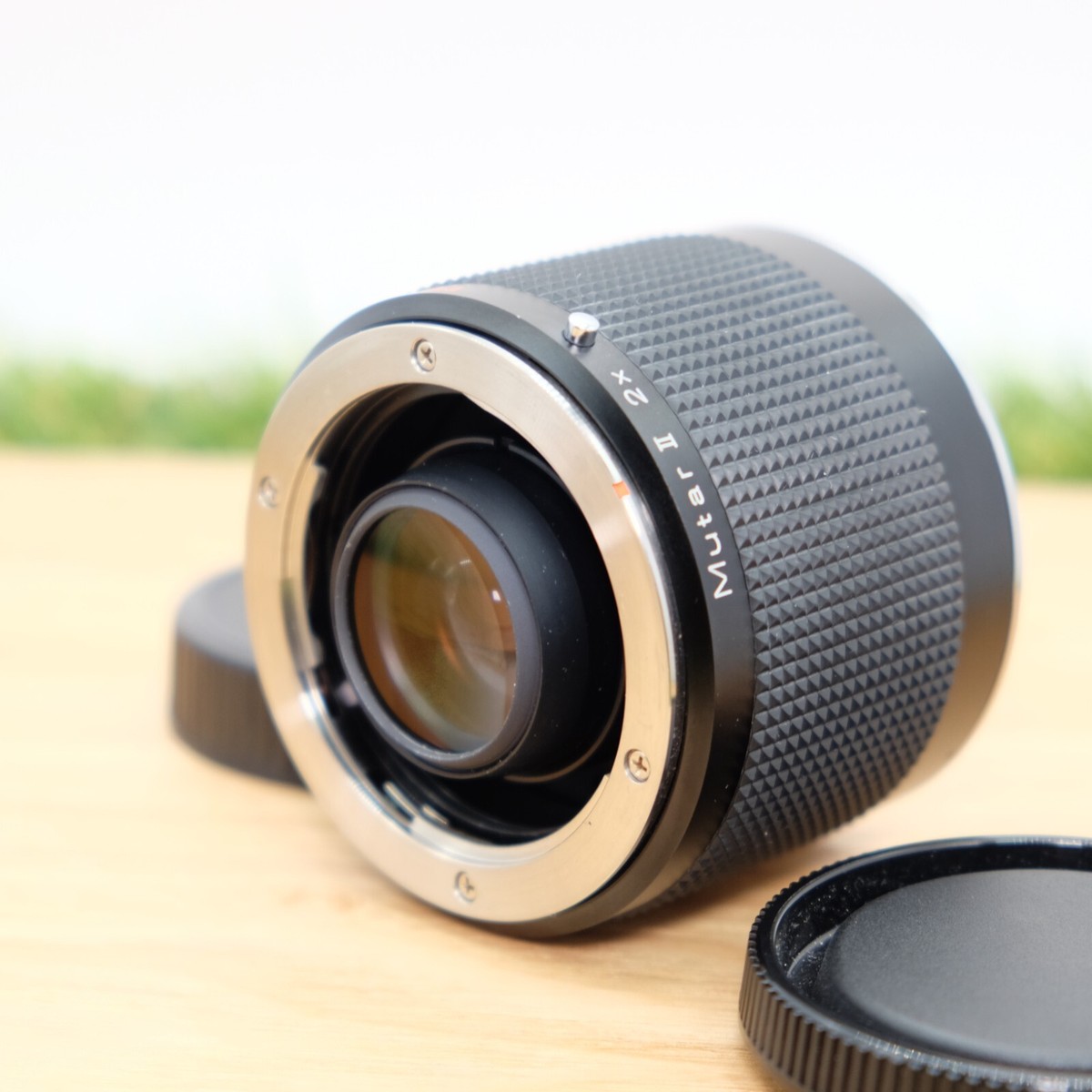 CONTAX コンタックスCarl Zeiss Mutar 2 テレコンバーター Contax Carl Zeiss Mutar II 2x Lens Teleconverter W/ Cap Japan