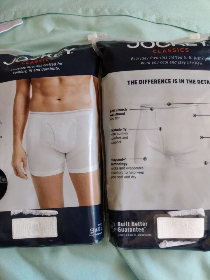 mens jockey classic full rise boxer briefs  - Image 3 of 3