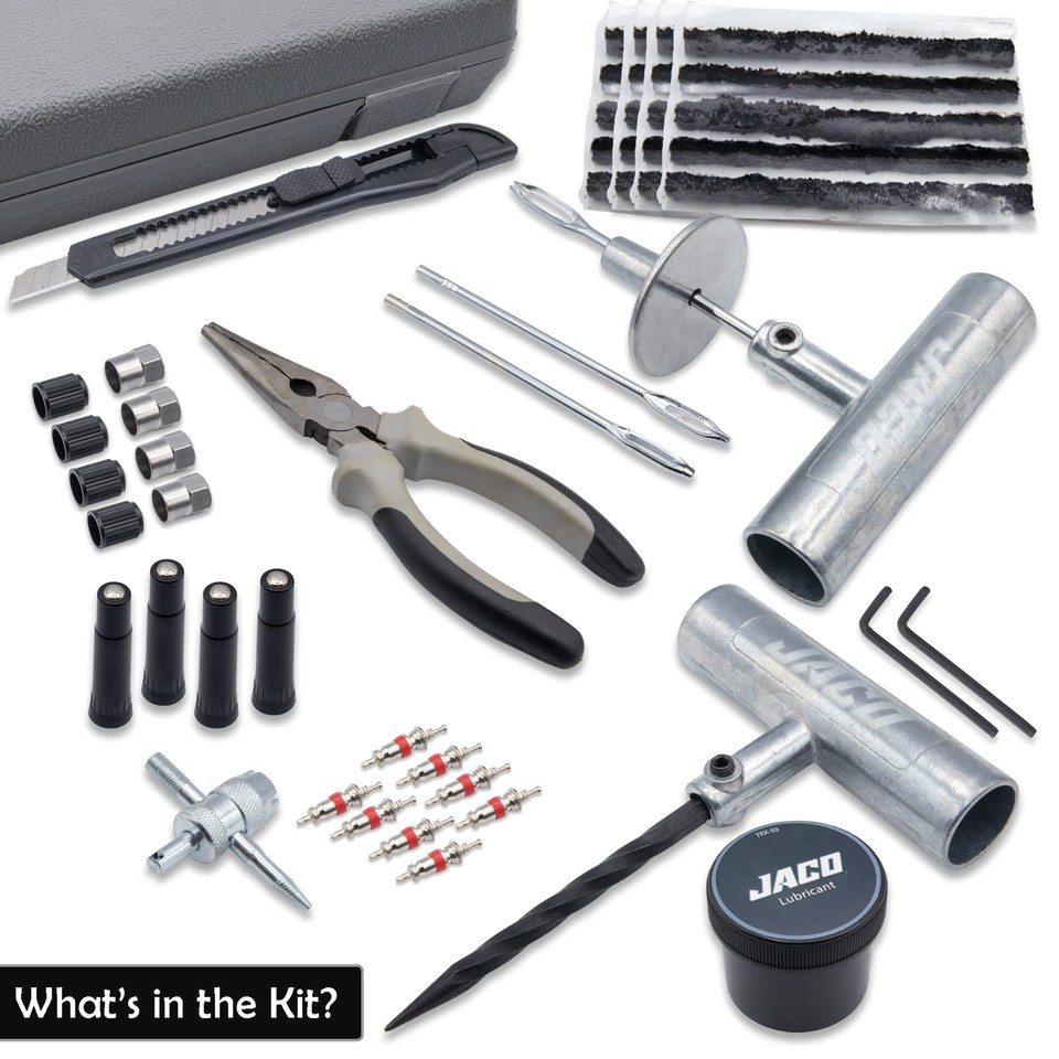 Jaco TRX-50 Heavy Duty Tire Repair Kit (50 pcs)