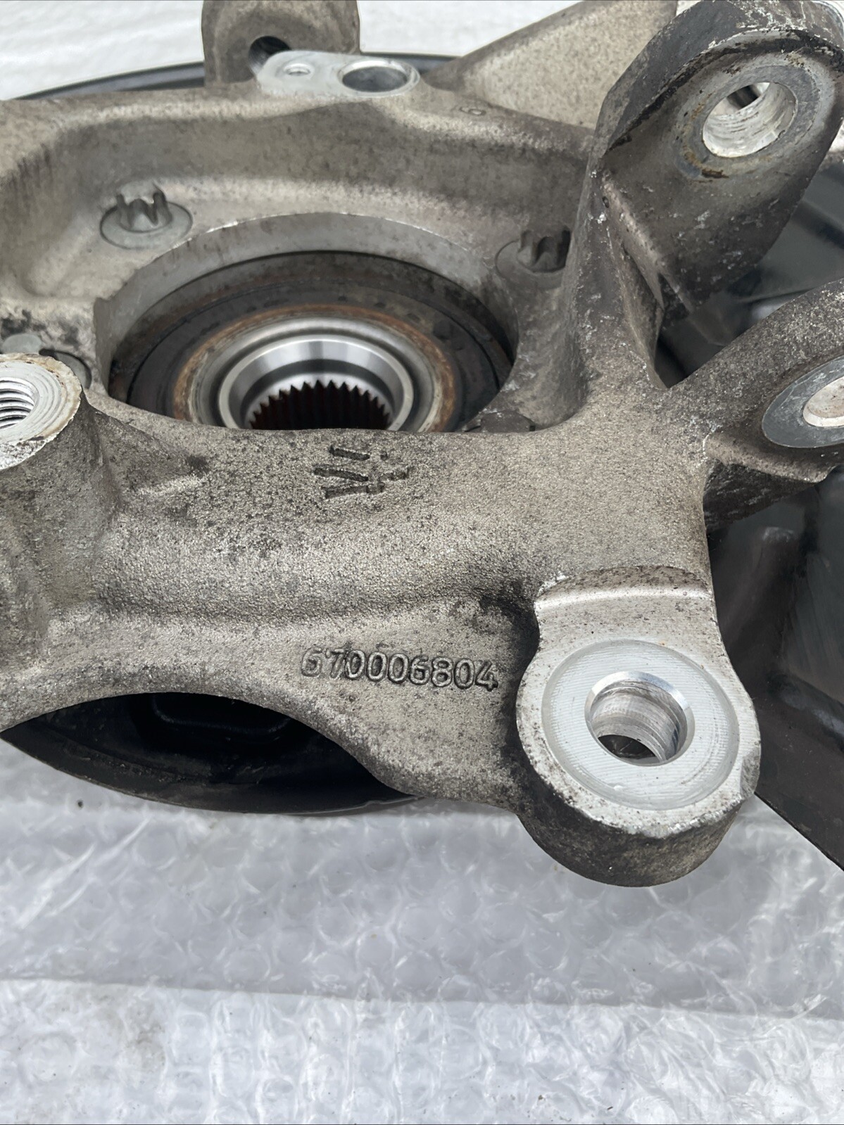 14-17 Maserati QuattroPorte Rear Left Spindle Knuckle Hub Bearing OEM