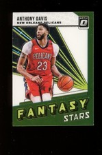 2018 Donruss Optic Fantasy Stars #1 Anthony Davis Pelicans Lakers QTY
