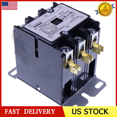 3 Poles 40 Amp 240V AC Coil Definite Purpose Contactor SA-3P-40A-240V DP402403