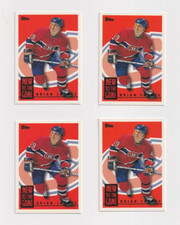 1995-96 Topps NEW TO THE GAME insert # 21NG Brian Savage MONTREAL CANADIENS