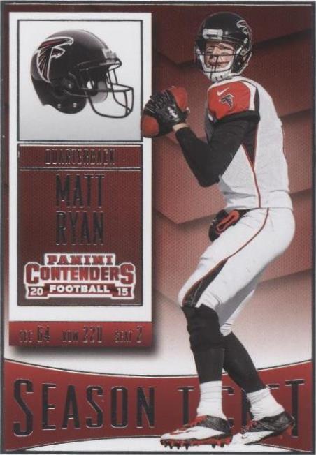 2015 Panini Contenders Matt Ryan #39 - 1 of 2
