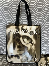 Swarovski® SCS 2010 Crystal Tiger Exclusive Tote Bag w/ Real Swarovski Crystals