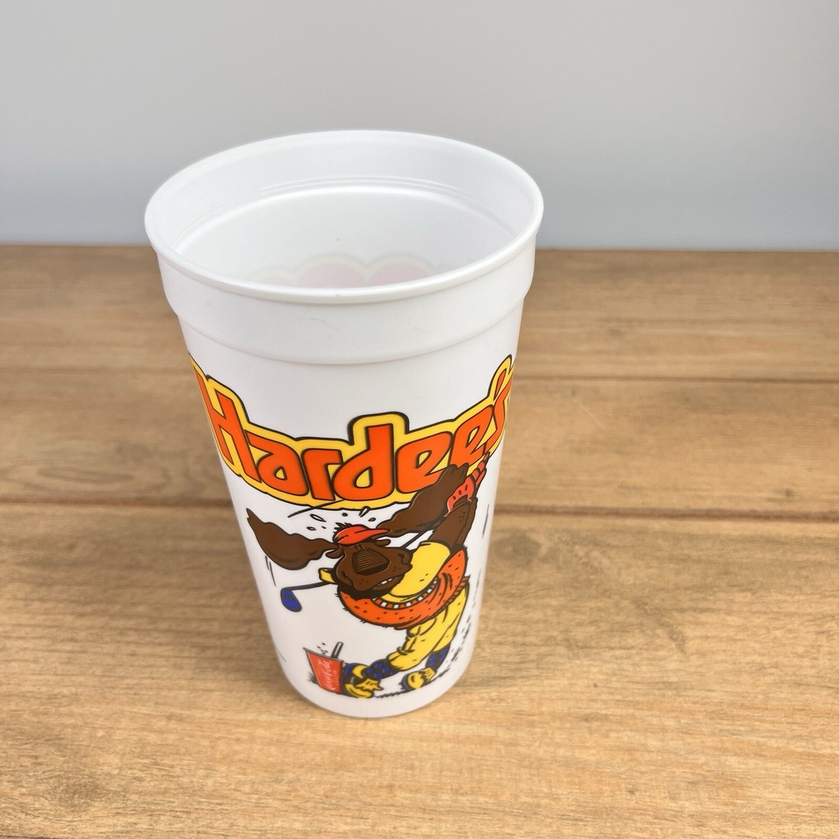 Vintage 1988 Hardee's The Moose Golf Coca-Cola Classic Plastic Cup