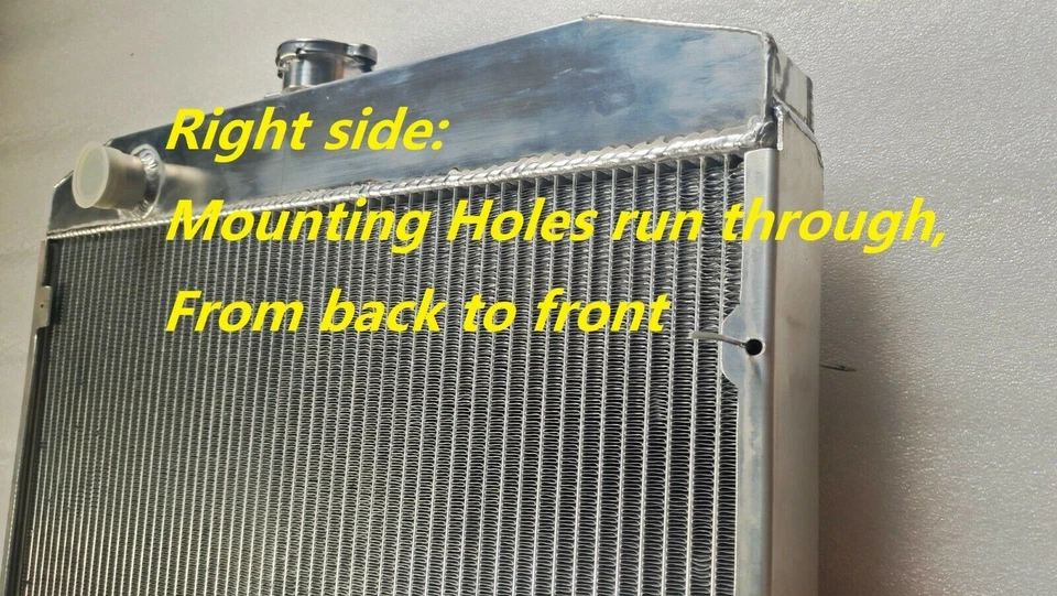 👍RADIATOR Fit Mercedes Benz W108/W109 280 SE/SEL 300 SE/SEL 1966-1980 - Image 3 of 4