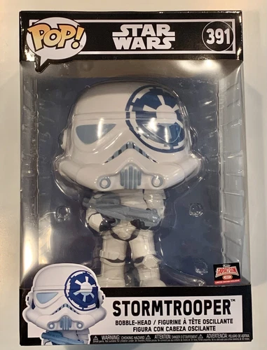 Funko Pop! Star Wars- 10 Inch Stormtrooper #391 Artist Series Target Con 2021