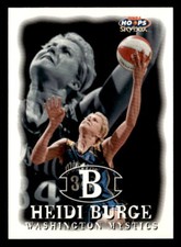 Heidi Burge 1999 Hoops WNBA Card #86 Washington Mystics