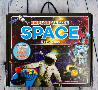 Explore & Learn Space Buch & Set - Space Explorer von Lake Press ~ NEU