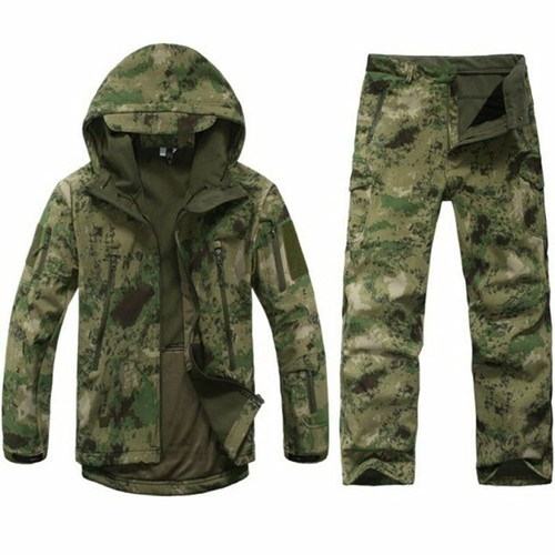 Tactical Softshell Camouflage Jacket 