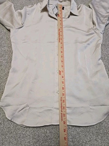 J.Crew Women's Slim-fit Drapey Shirt BL104 Sz 4 NWT Career Office Academia - Picture 7 of 7