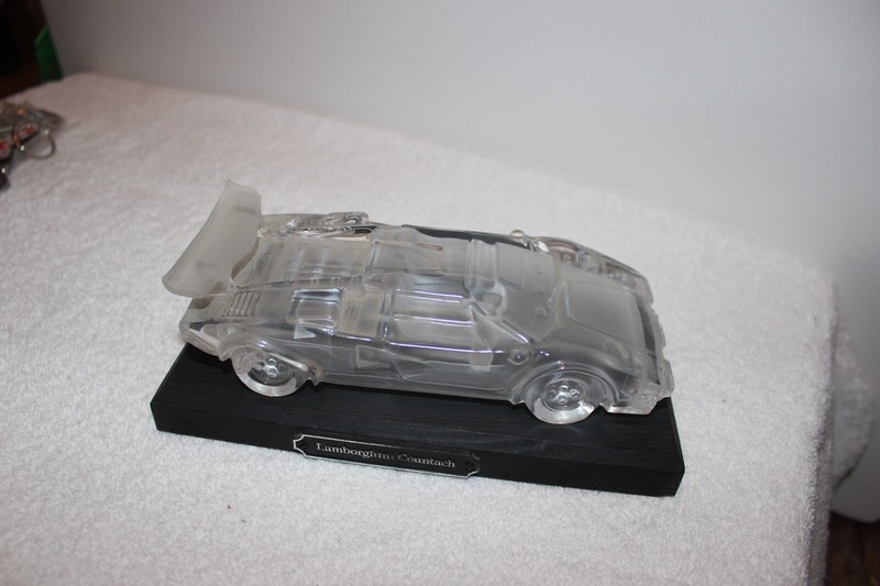 HOFBAUER MAGIC CRYSTAL LAMBORGHINI COUNTACH MADE IN WEST GERMANY