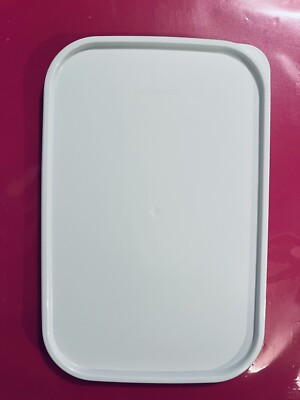 Tupperware Replacement Rectangular Modular Mate Seal Lid 1610 Off White/ Cotton 