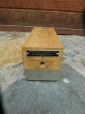 Vintage Wooden KODASLIDE Sequence File Box Eastman KODAK Company USA