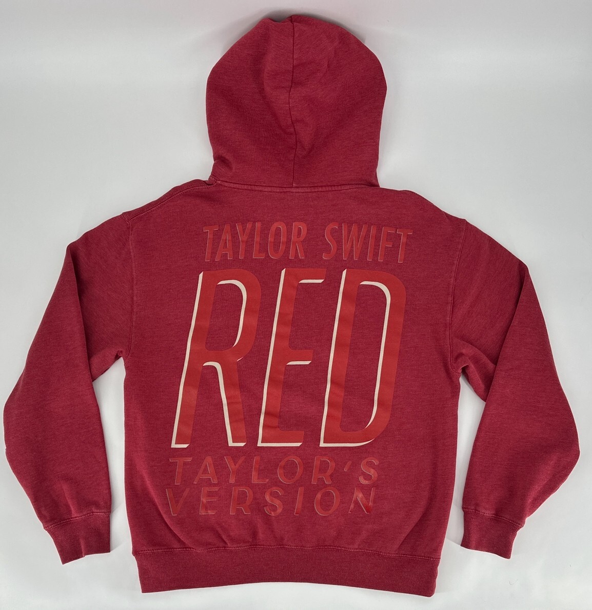 Taylor Swift Hoodie Adult Medium Red Taylor's Version Red Album