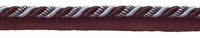 Braune Eisblau 0.8Cm Dekorativ Lippe Kordel Mokka Eis [Von Der Yard ]