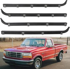 For 1987-1997 Ford F150 F250 F350 Door Window Seal Belt Weatherstrip Accessories