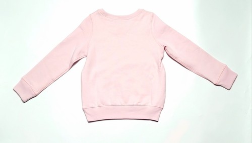 Polo RALPH LAUREN Girls 5 Long Sleeve SWEATSHIRT Metallic Logo PINK PULLOVER NEW - Picture 13 of 24