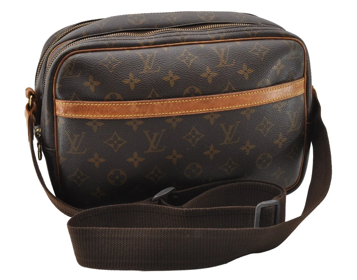 Louis-Vuitton Monogram Reporter PM Shoulder Bag