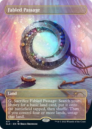 Secret Lair: Totally Spaced Out GALAXY Foil SEALED Strip Mine
