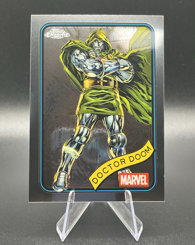 2025 Topps Chrome Marvel Doctor Doom Base #148