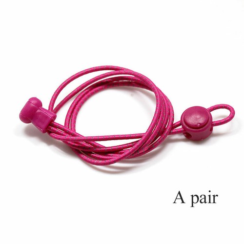 No Tie Elastic Lock Shoe Laces Rope Running Jogging Sneakers Trainer Shoelaces* - Picture 46 of 53