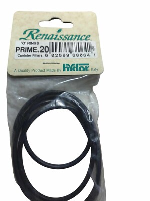 ''O'' rings   for  Hydor External Canister Filter Prime 20  for Aquariums