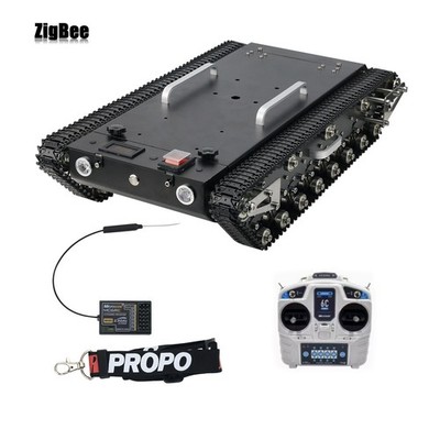 WT600S Full Metal Tank Chassis Off-Road Robot Chassis Robot  (Ready to Use)