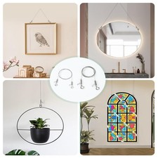 4Pcs Adjustable Picture Hanging Wire Mirror Wire Hanger For Hanging Furniture