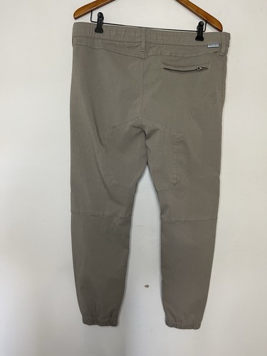 Projek Raw Men's XXL Gray Tapered Leg Pants Elastic Waist Casual 2XL - Picture 9 of 9