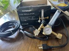 VIVOSUN CO₂ Regulator Emitter System w/ Solenoid – Tested & Works Perfectly