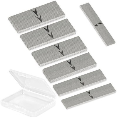 23 Gauge Pin Nails 2/5 Inch to 1 Inch Headless Pins Nails, 7 Sizes Assorted G...