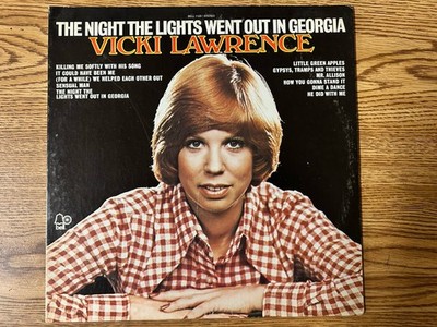 VICKI LAWRENCE - THE NIGHT THE LIGHTS WENT OUT IN GEORGIA, BELL 1120, LP, 1973.