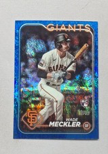 2024 Topps Series 2 - Wade Meckler #458 Blue Foil /999 (RC)