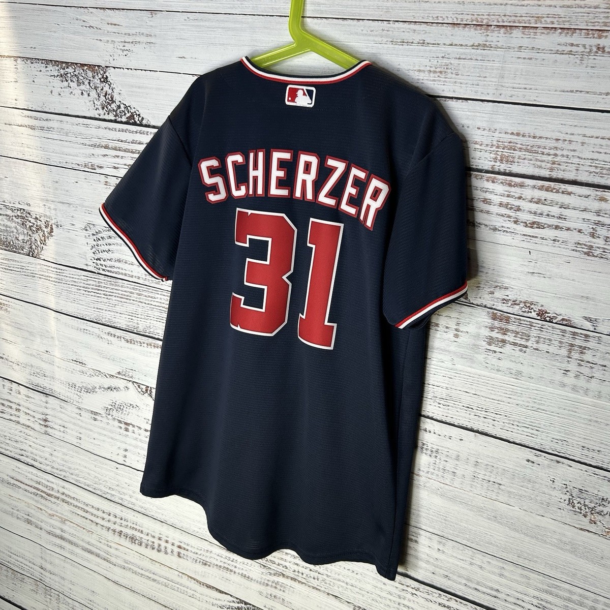 Nike Engineered Max Scherzer Washington Nationals Sewn MLB Jersey