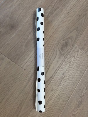 Spoonflower Peel & Stick Wallpaper Roll Black White Polka Dot Pattern Removable