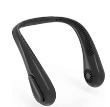 Bladeless Neck Fan, 5000Mah Rechargeable Battery Powered, 3 Speeds, Angle Adjust