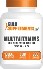 BulkSupplements.com Multivitamin for Men Softgels - Daily Multivitamin...