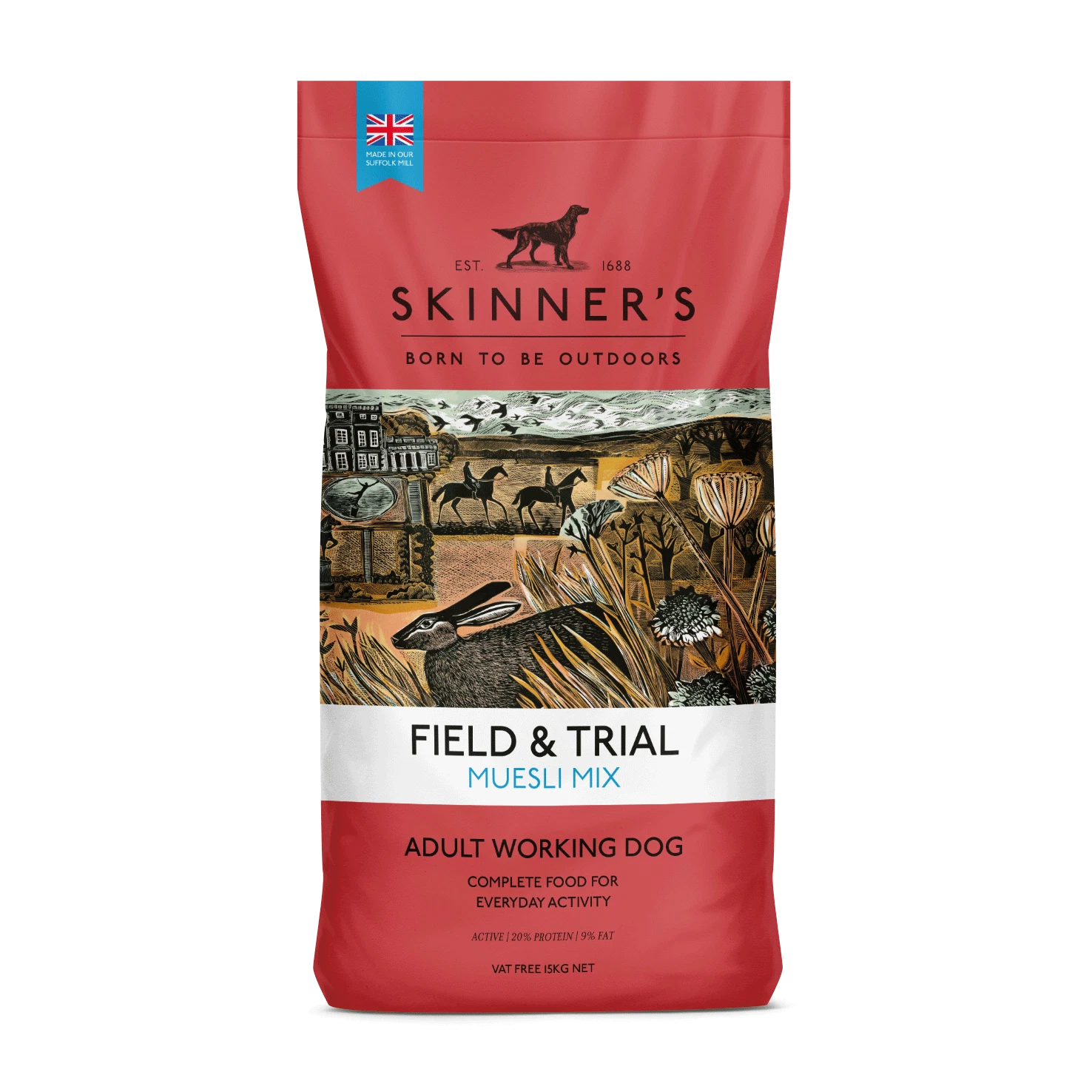Skinners Field & Trial Muesli Mix Dry Dog Food - 15kg